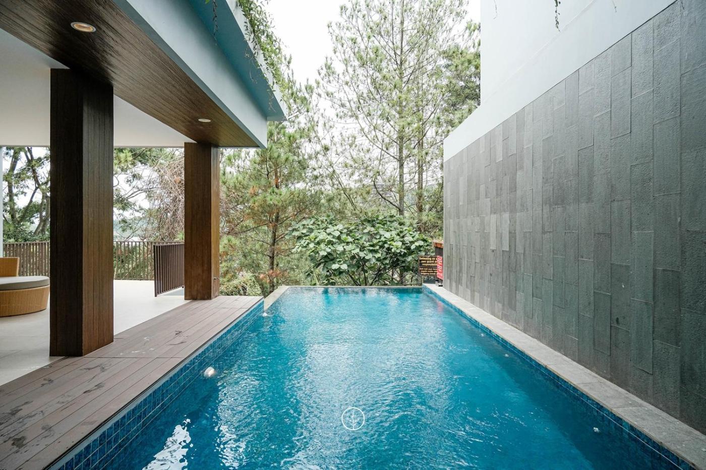 Anindya Hill View Villa 7 Bedrooms With A Private Swimming Pool Bandung Exterior foto